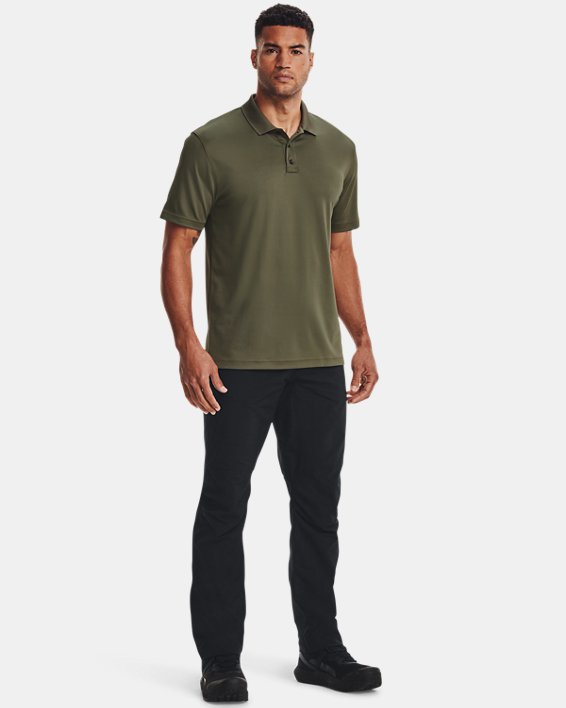 Polo Performance UA Tactical 2.0 pour homme, Green, pdpMainDesktop image number 2